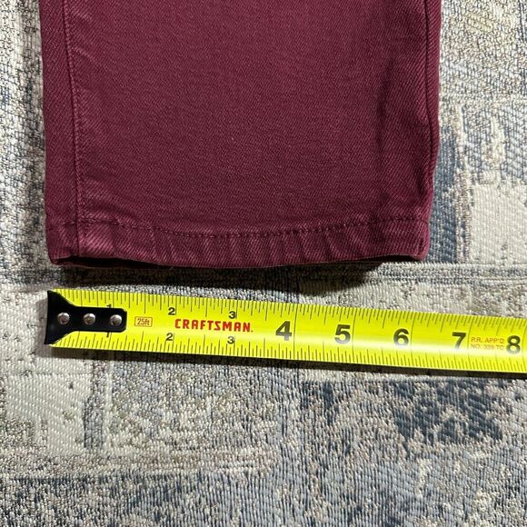 Michael Kors Women Jeans Selma Hi Rise sz 12 Merlot Skinny Ankle $110 NWT - Picture 8 of 10